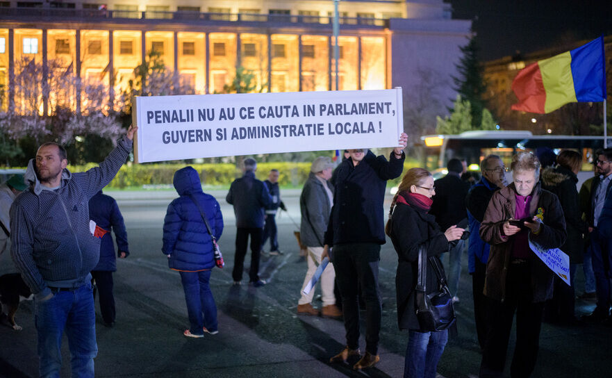 Protest (Mihuţ Savu / Epoch Times România)