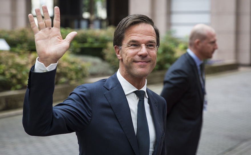 Mark Rutte, premierul olandez (Jack Taylor/Getty Images)