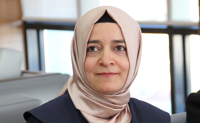 Ministrul turc pentru familie, Fatma Betul Sayan Kaya. (Captură Foto)
