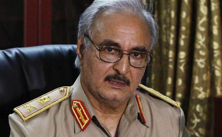 Comandantul militar libian Khalifa Haftar.