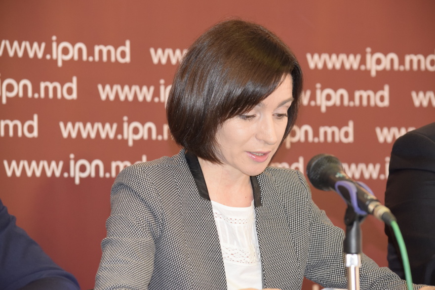 Maia Sandu, liderul Partidului Acţiune şi Solidaritate (Epoch Times România)