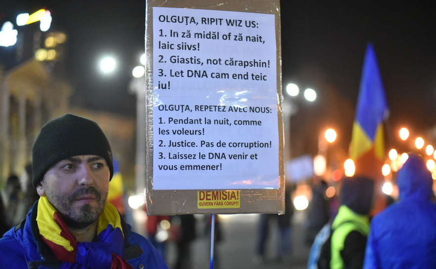 Protest (Mihuţ Savu/Epoch Times)