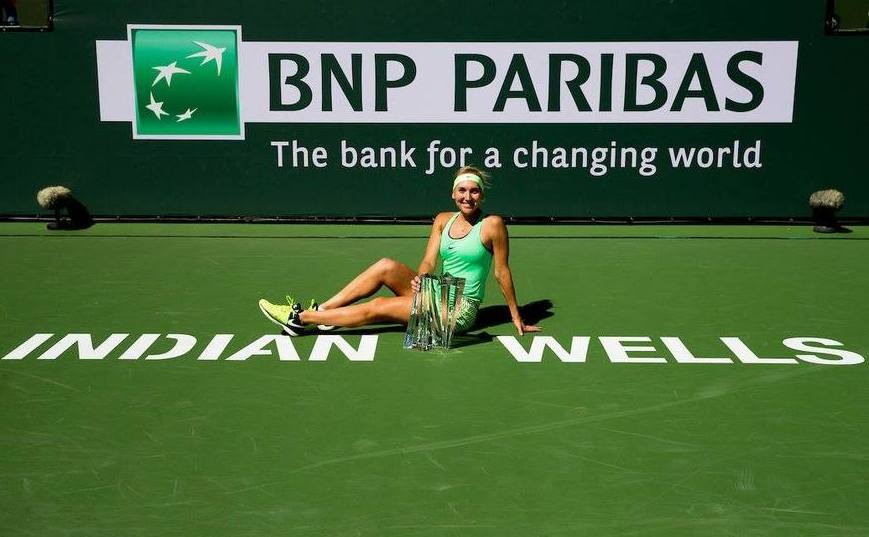 Jucătoarea rusă de tenis Elena Vesnina.
