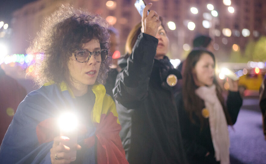 Protest (Mihuţ Savu / Epoch Times România)