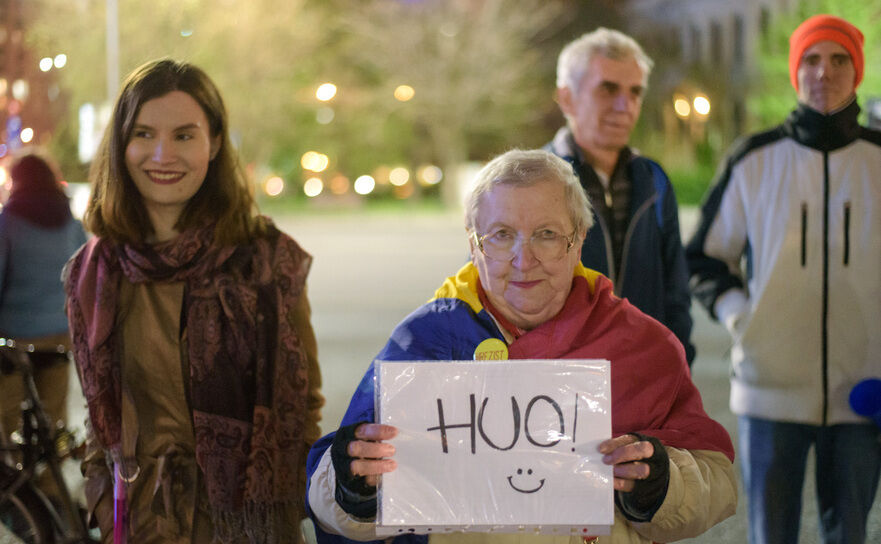 Protest (Mihuţ Savu / Epoch Times România)