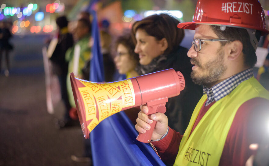 Protest (Mihuţ Savu / Epoch Times România)