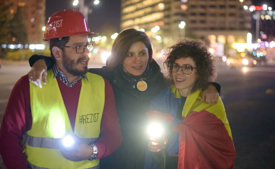 Protest (Mihuţ Savu / Epoch Times România)