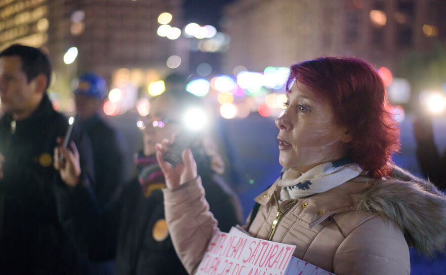 Protest (Mihuţ Savu / Epoch Times România)