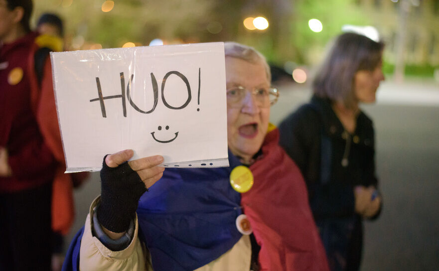 Protest (Mihuţ Savu / Epoch Times România)