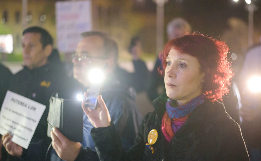 Protest (Mihuţ Savu / Epoch Times România)