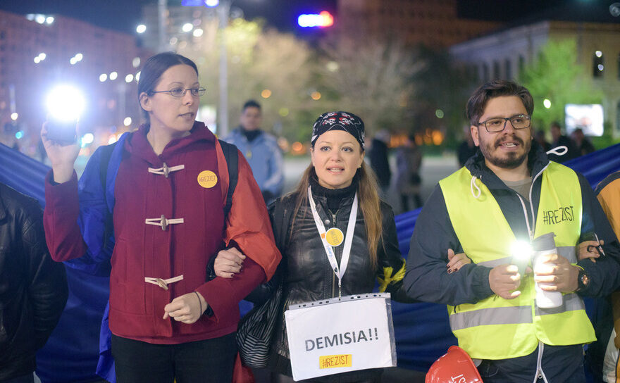 Protest (Mihuţ Savu / Epoch Times România)