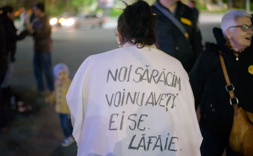 Protest (Mihuţ Savu / Epoch Times România)