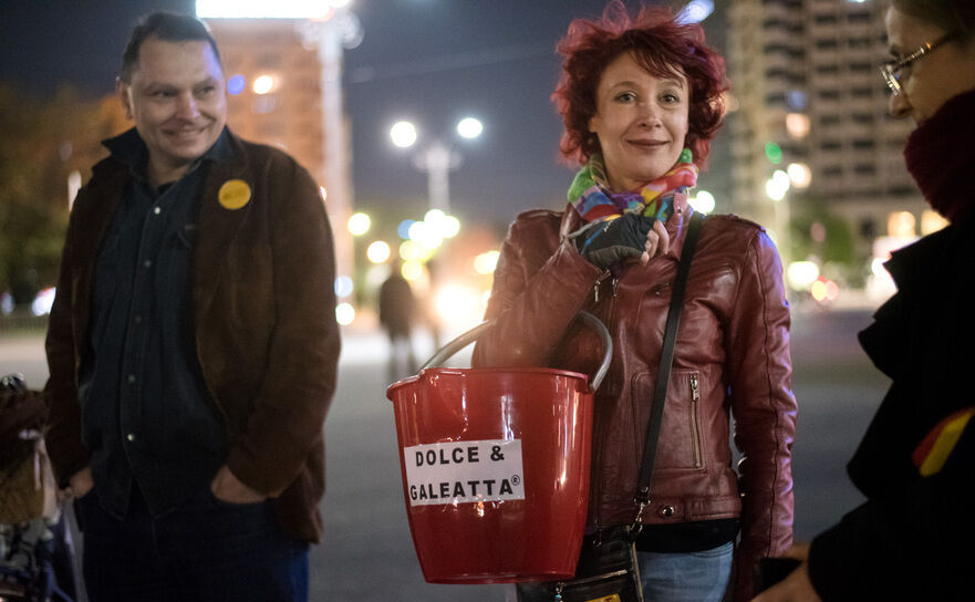 Protest (Mihuţ Savu / Epoch Times România)