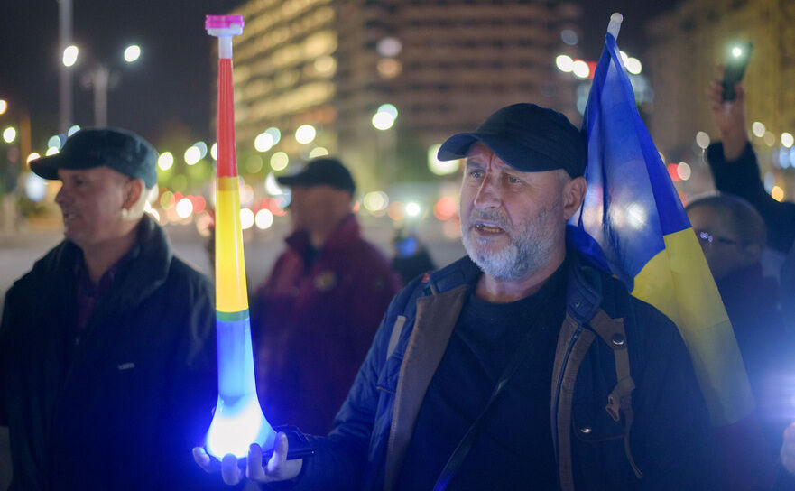 Protest (Mihuţ Savu / Epoch Times România)