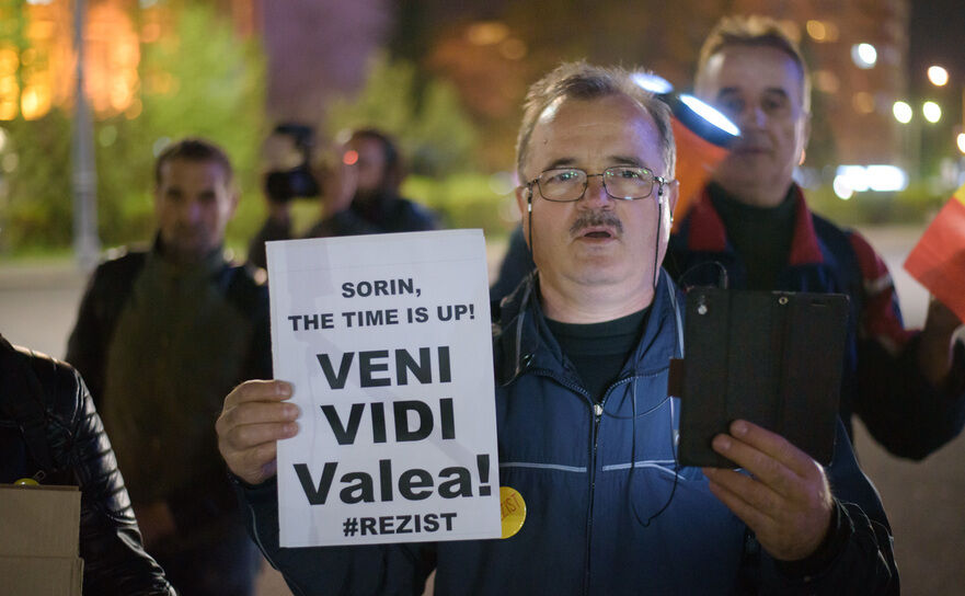 Protest (Mihuţ Savu / Epoch Times România)