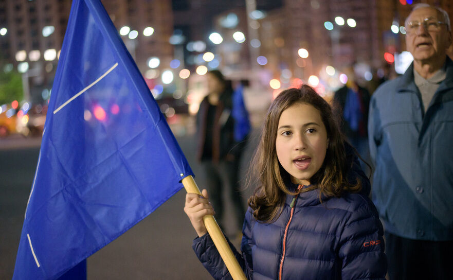 Protest (Mihuţ Savu / Epoch Times România)