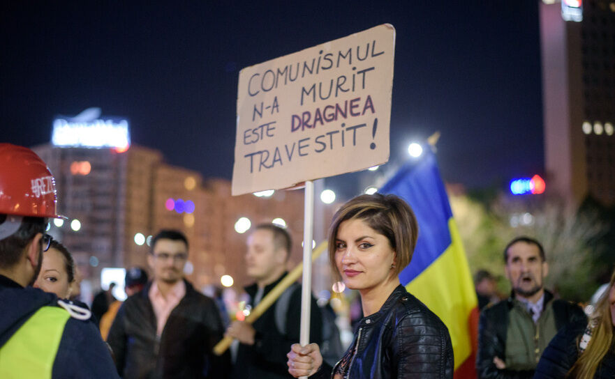 Protest (Mihuţ Savu / Epoch Times România)