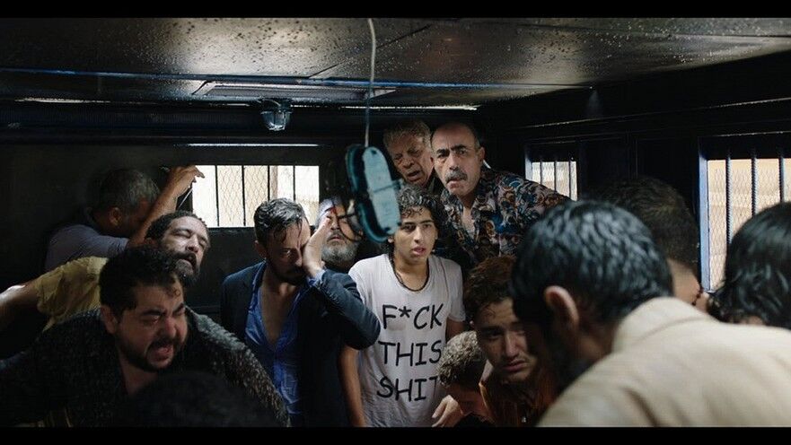 Scenă din filmul "Ciocnirea" în regia lui Mohamed Diab (Cinepolitica)