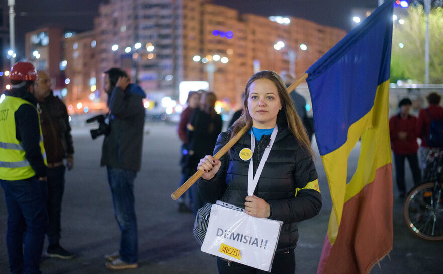 Protest (Mihuţ Savu / Epoch Times România)