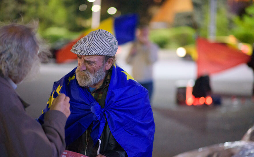 Protest (Mihuţ Savu / Epoch Times România)