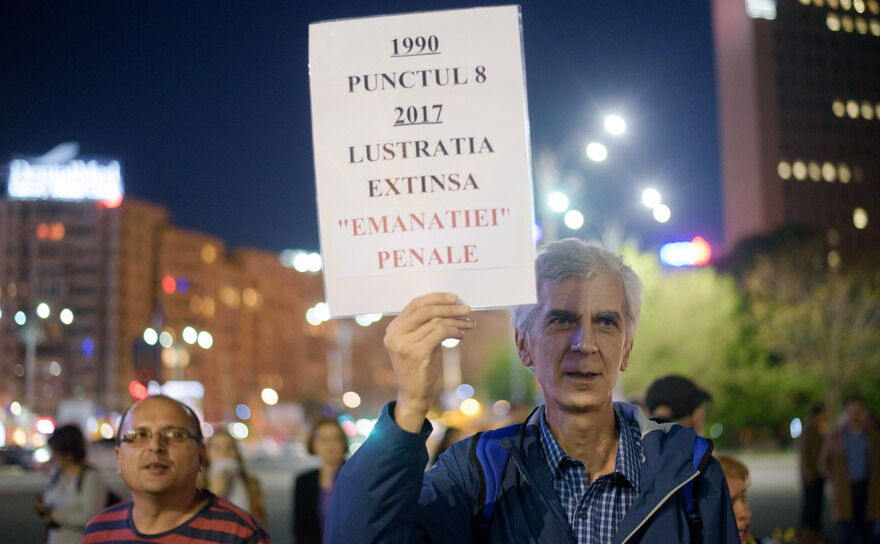 Protest (Mihuţ Savu / Epoch Times România)