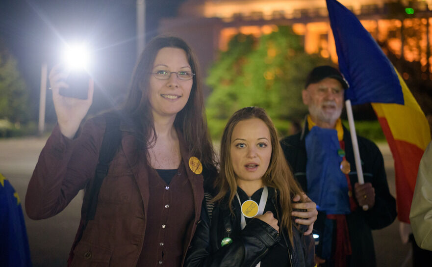 Protest (Mihuţ Savu / Epoch Times România)