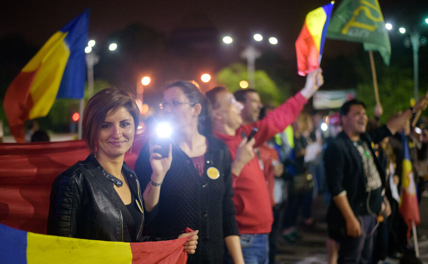 Protest (Mihuţ Savu / Epoch Times România)