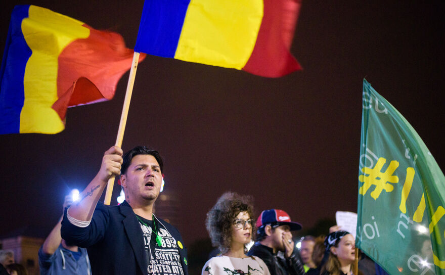 Protest (Mihuţ Savu / Epoch Times România)