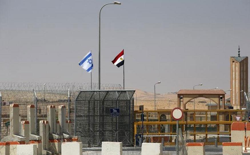 Punct de trecere a frontierei între Israel şi Egipt. (Captură Foto)