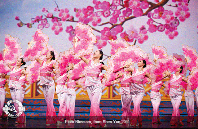 Dans inspirat din înflorirea florilor de prun, Shen Yun 2011