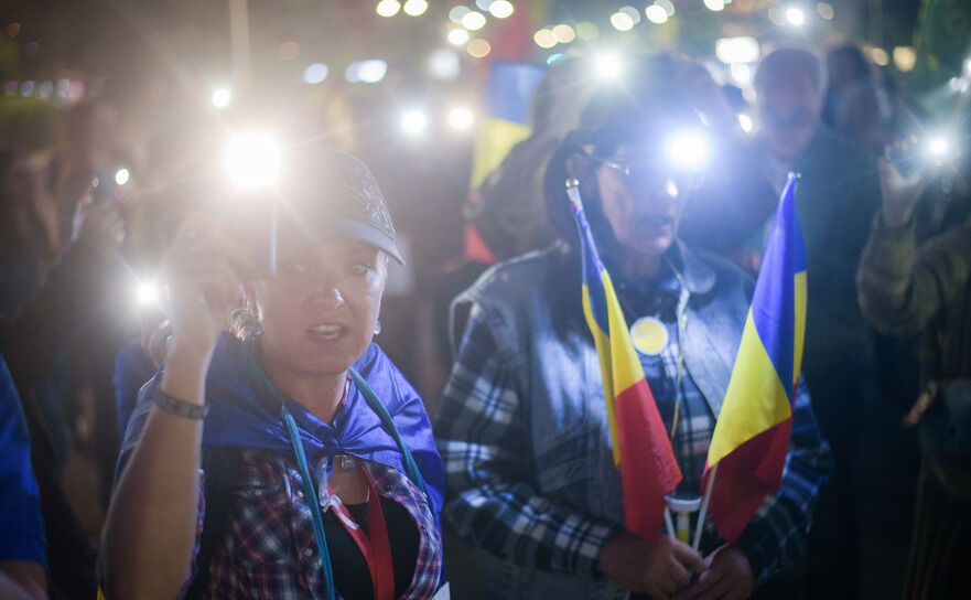 Protest (Mihuţ Savu / Epoch Times România)