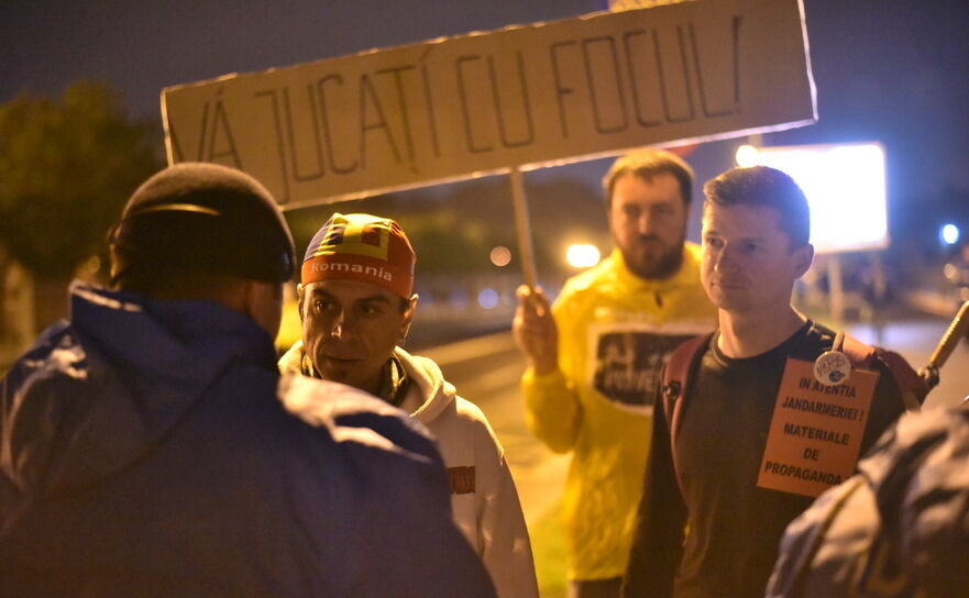 Protest (Mihuţ Savu / Epoch Times România)