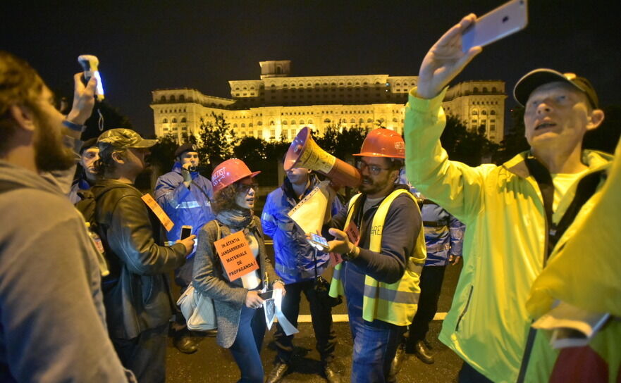 Protest (Mihuţ Savu / Epoch Times România)