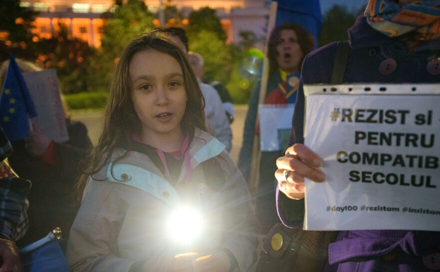 Protest (Mihuţ Savu / Epoch Times România)