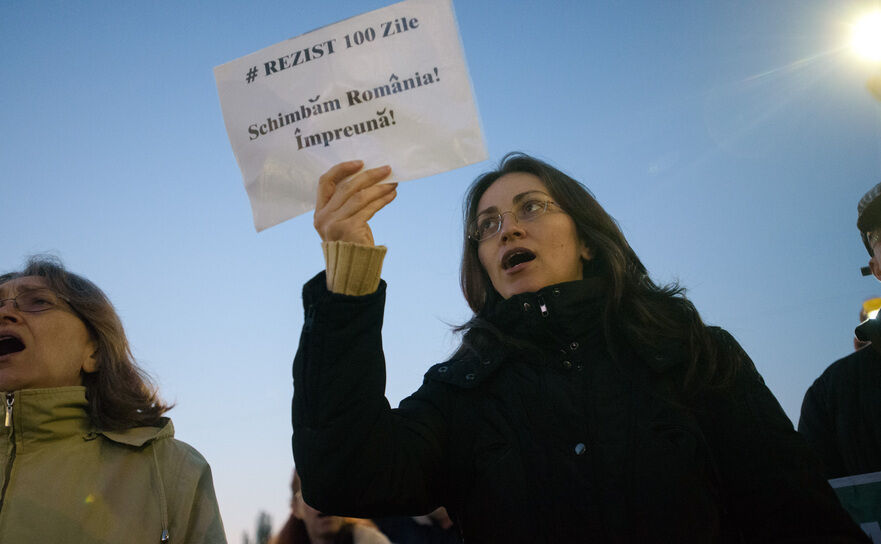 Protest (Mihuţ Savu / Epoch Times România)