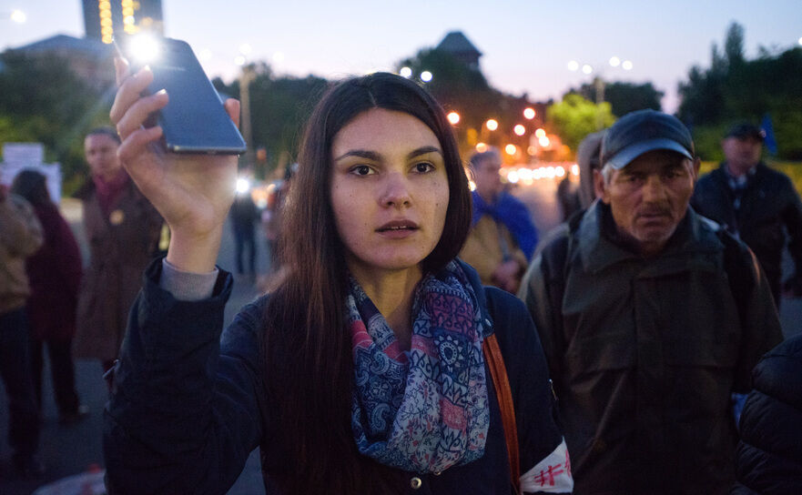 Protest (Mihuţ Savu / Epoch Times România)