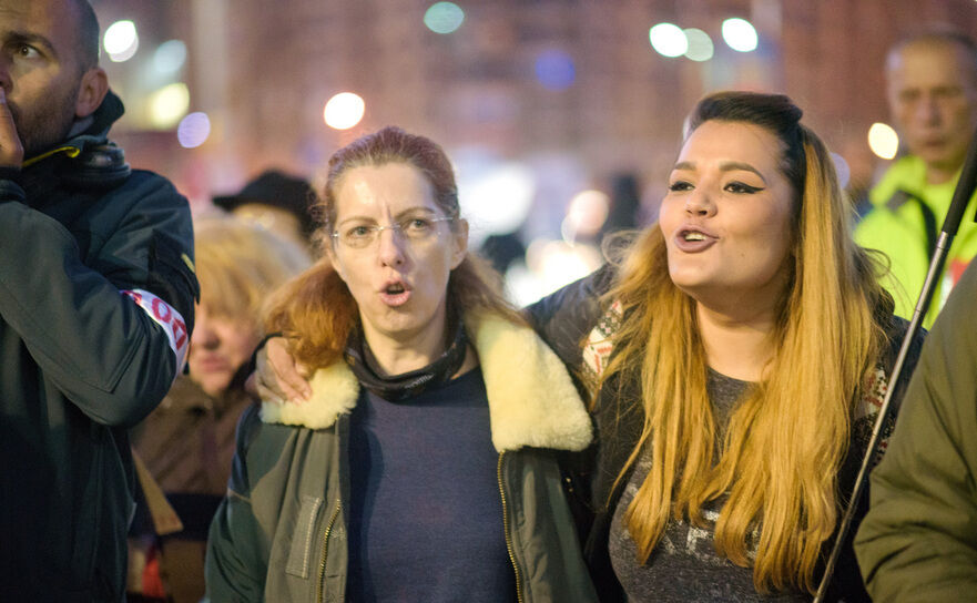 Protest (Mihuţ Savu / Epoch Times România)