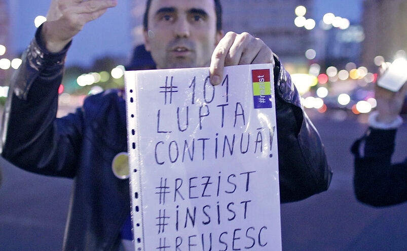 Protest (Epoch Times Romania)