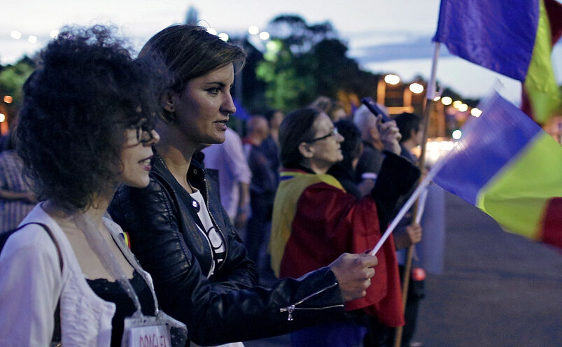 Protest (The Epoch Times Romania)