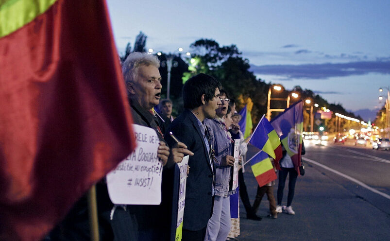 Protest (The Epoch Times Romania)