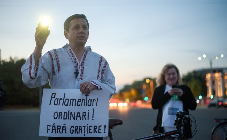 Protest (Mihuţ Savu / Epoch Times România)