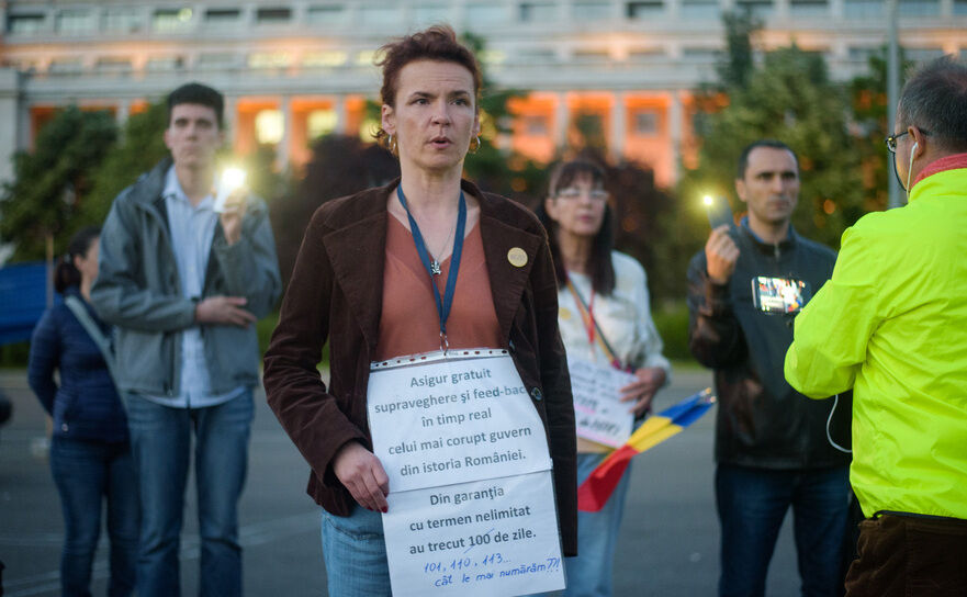 Protest (Mihuţ Savu / Epoch Times România)