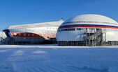 Baza militară rusească Trefoil din zona Arctică. (Getty Images)