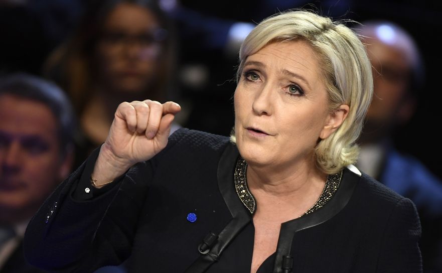 Marine Le Pen. (Lionel Bonaventure/AFP/Getty Images)