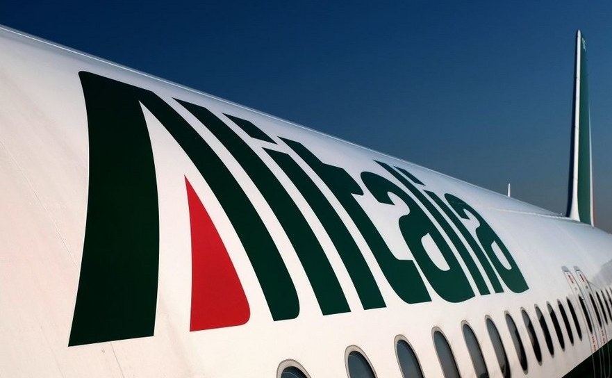 Avion al companiei aeriene italiene Alitalia.