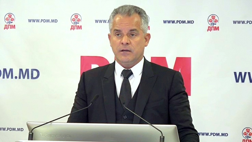 Vlad Plahotniuc, liderul Partidului Democrat (captură foto / privesc.eu)