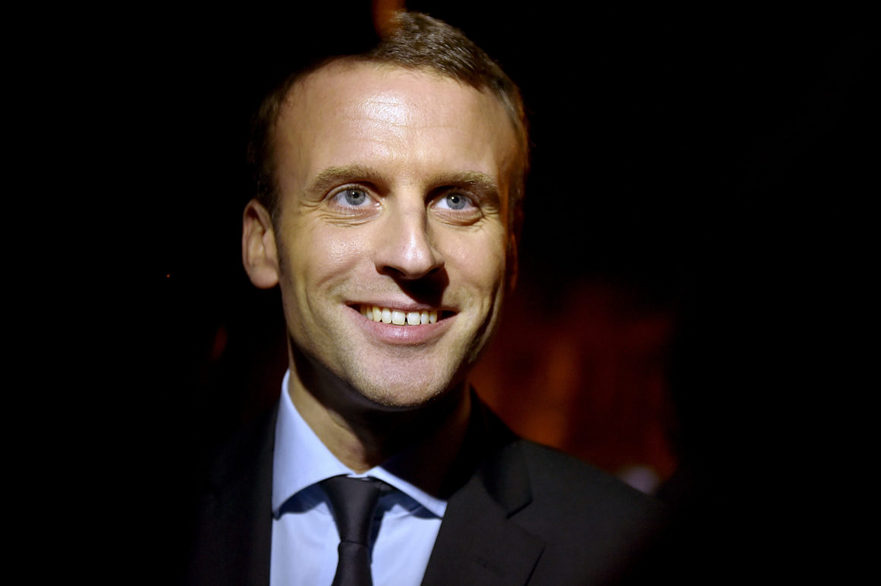 Preşedintele ales al Franţei, Emmanuel Macron.