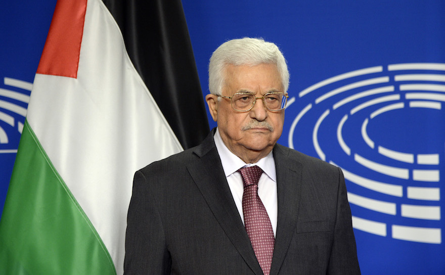 Preşedintele Autorităţii Palestiniene, Mahmoud Abbas.