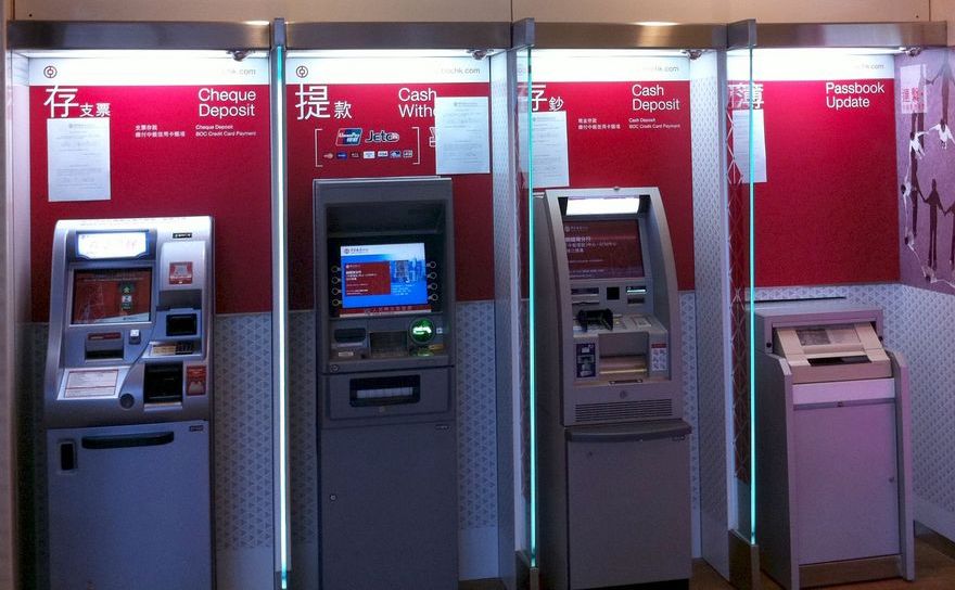 Bancomate al Bank of China.