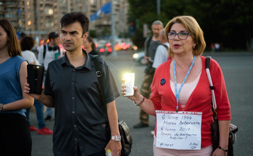 Protest (Mihuţ Savu / Epoch Times România)